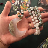 Moss moon Mala