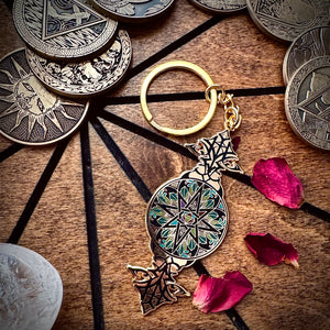 Wealth & Abundance  Sigil Keychain