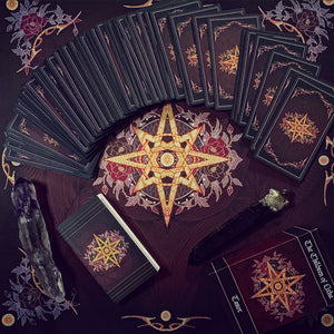 Children of Litha tarot card deck & book set- BLACK EDITION