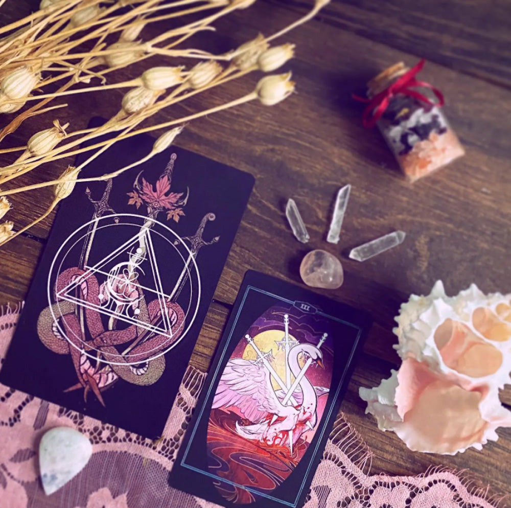 Tarot Deck Bundle newest - Reserved for Amberama